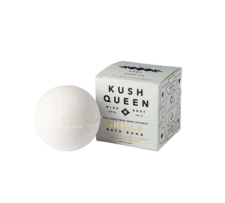 Kush Queen CBD Bath Bomb / Shield